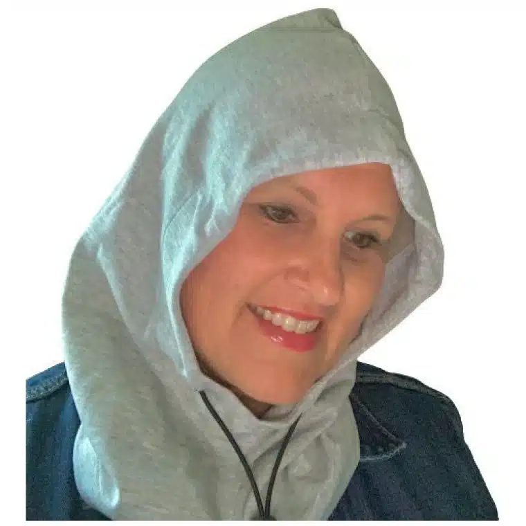 Shielding Silver Cotton Hood For 5G EMF Protection - redemption shield