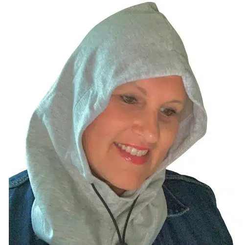 Shielding Silver Cotton Hood For 5G EMF Protection - redemption shield
